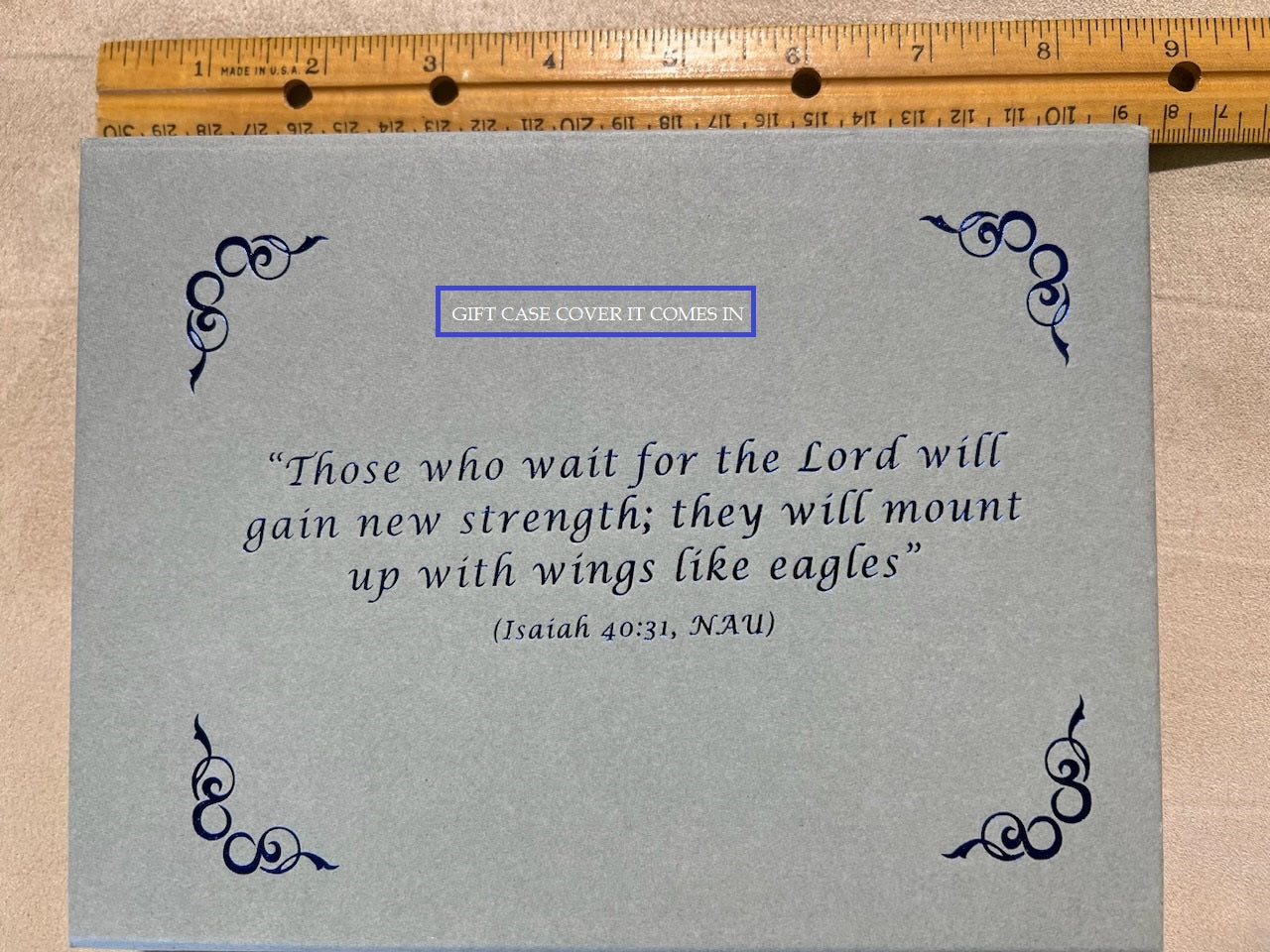 Isaiah 40:31 plaque