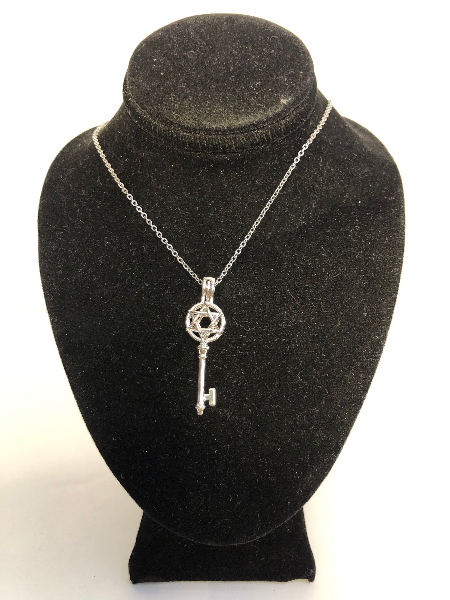 Star of David Key necklace