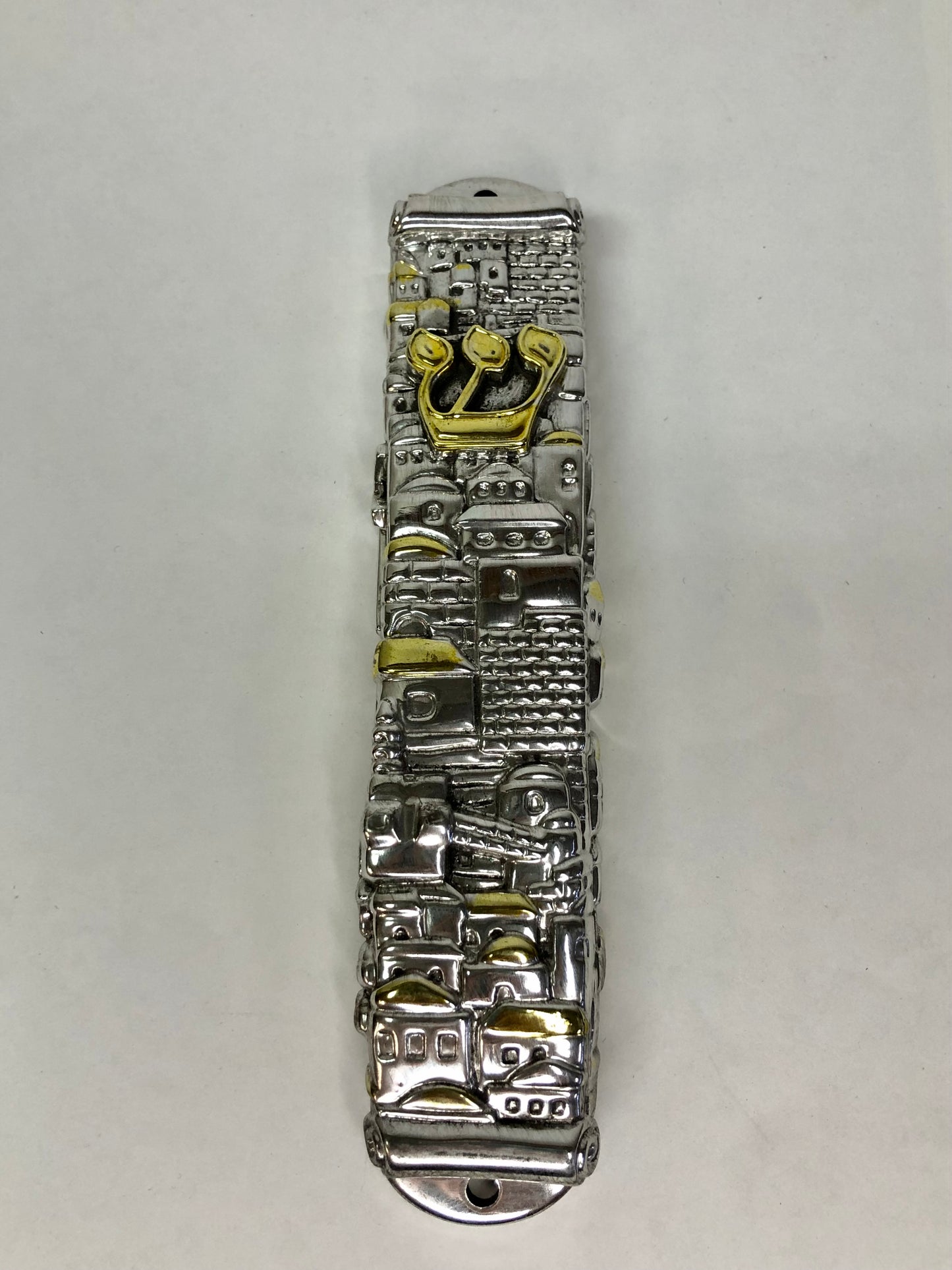 Mezuzah- Large 2 toned Jerusalem