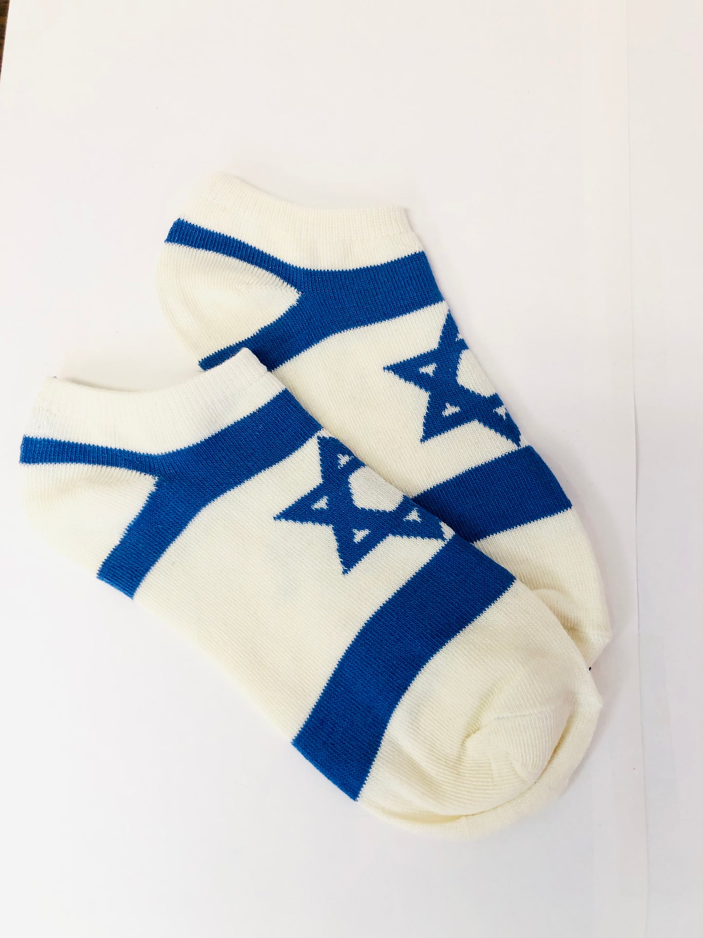 Israeli flag socks