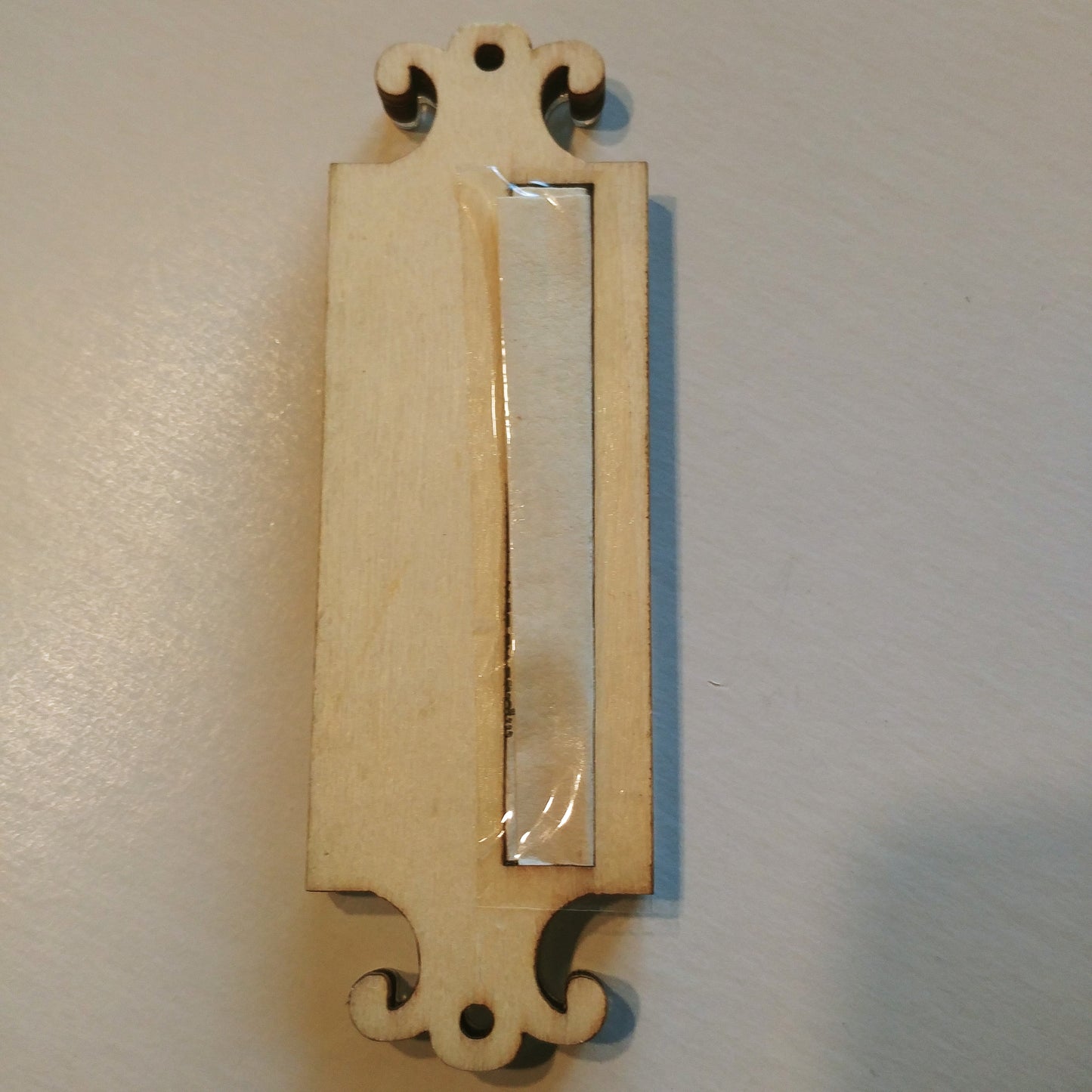 Mezuzah - Wood - Hebrew "Shaddai"