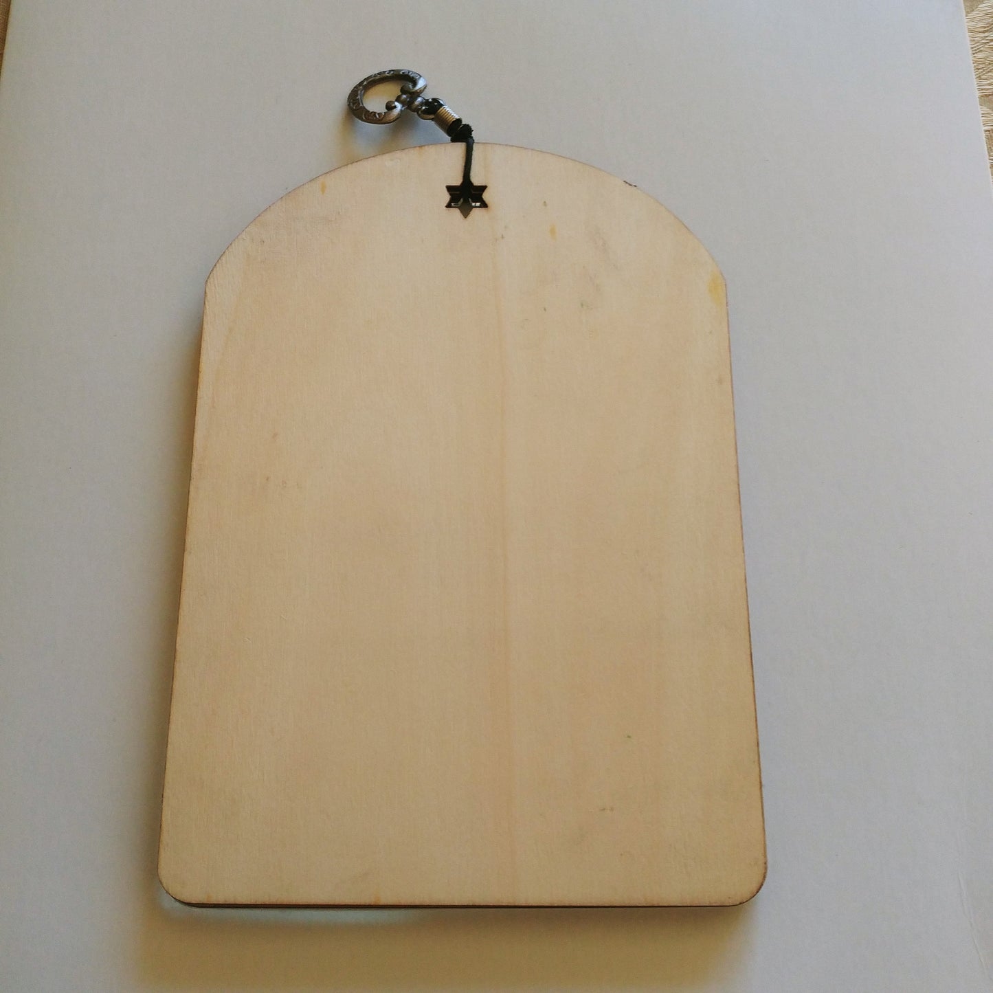 Hebrew Blessing for Home - Wood Wall Decor