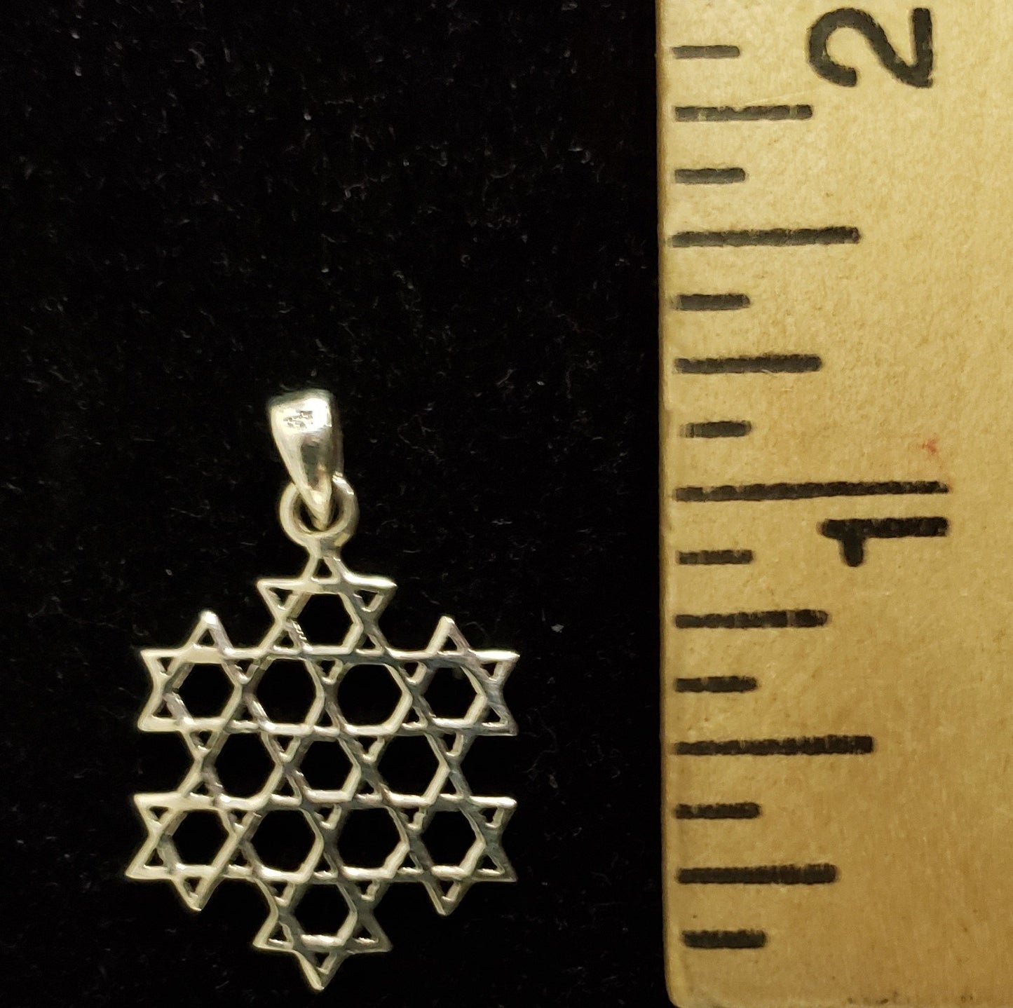 Jewish Multi-stars necklace. silver 925. - Rock of Israel Store