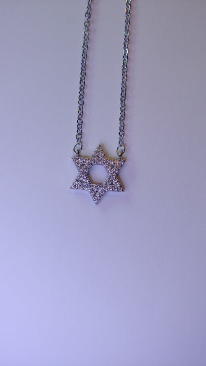 Star of David Necklace - Dainty