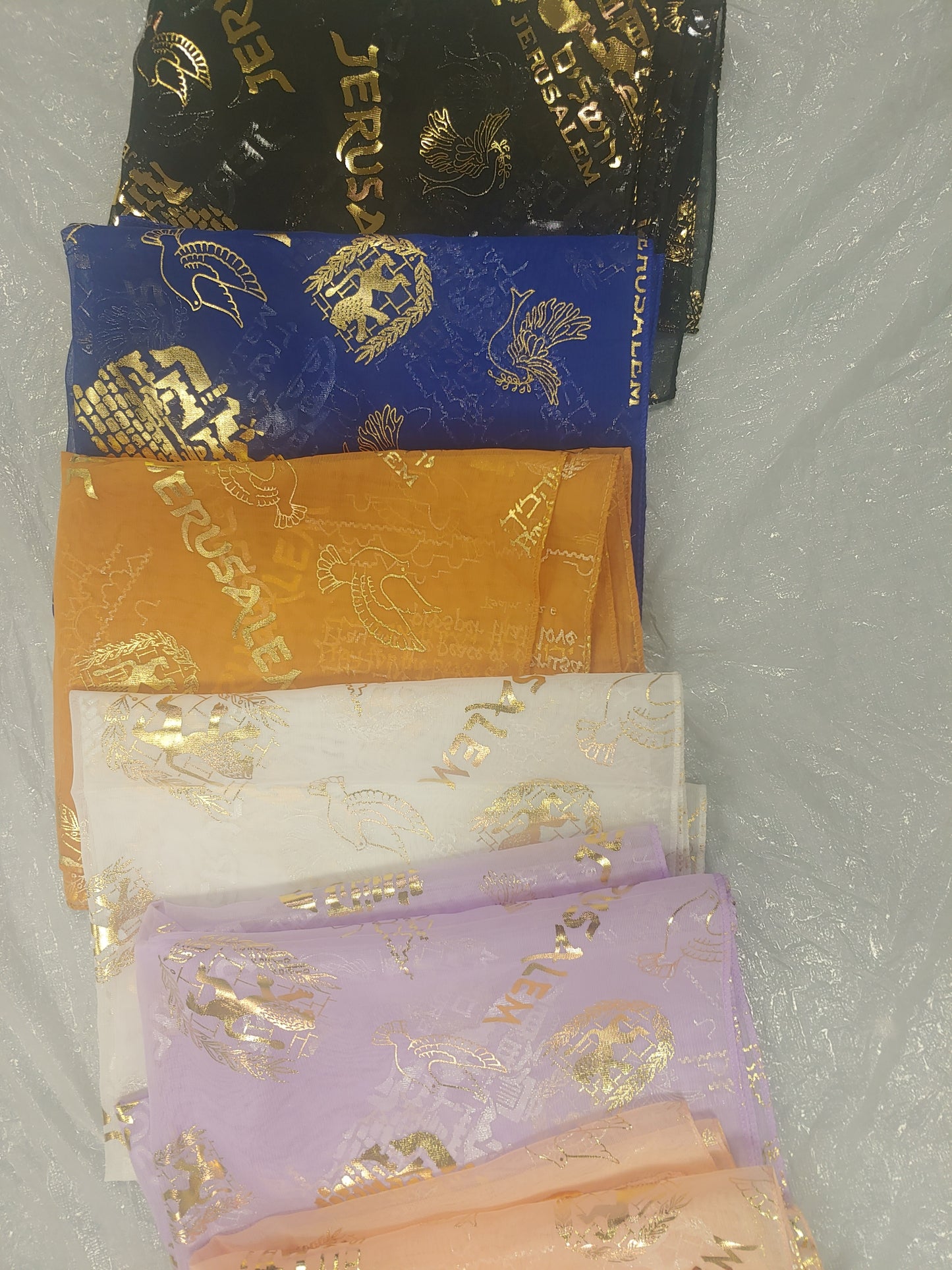 Scripture scarf - Jerusalem Psalm 122:6  Various colors