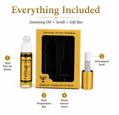Spikenard Anointing Oil Roll On 10ml | Kadosh Holy Oil