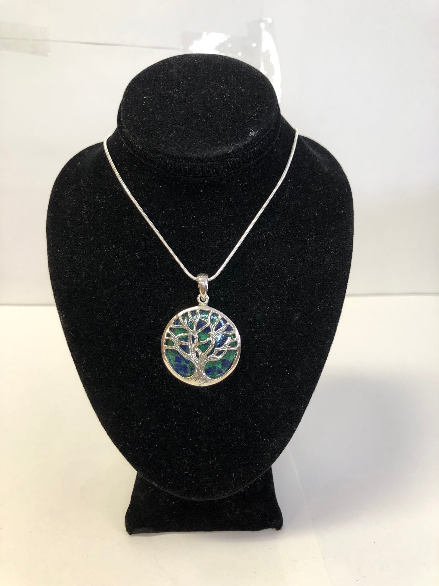 Eilat Stone Tree of Life Necklace