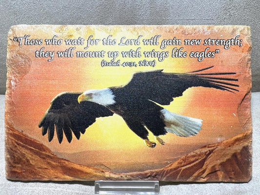 Isaiah 40:31 plaque
