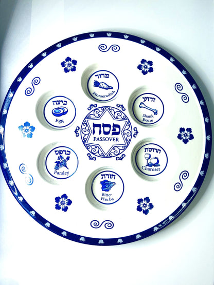 Ceramic Seder Set
