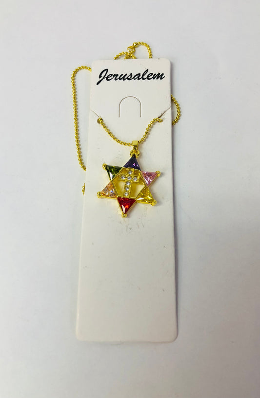 Messianic Star of David Necklace