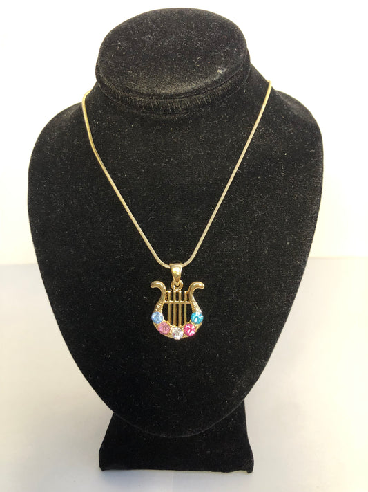 Harp necklace