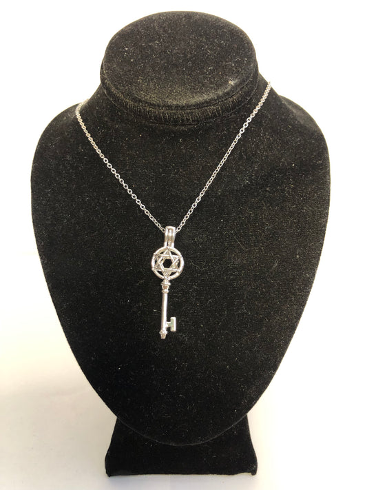 Star of David Key necklace