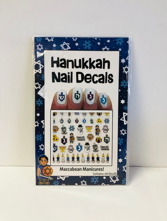 Hanukkah Nail Decals
