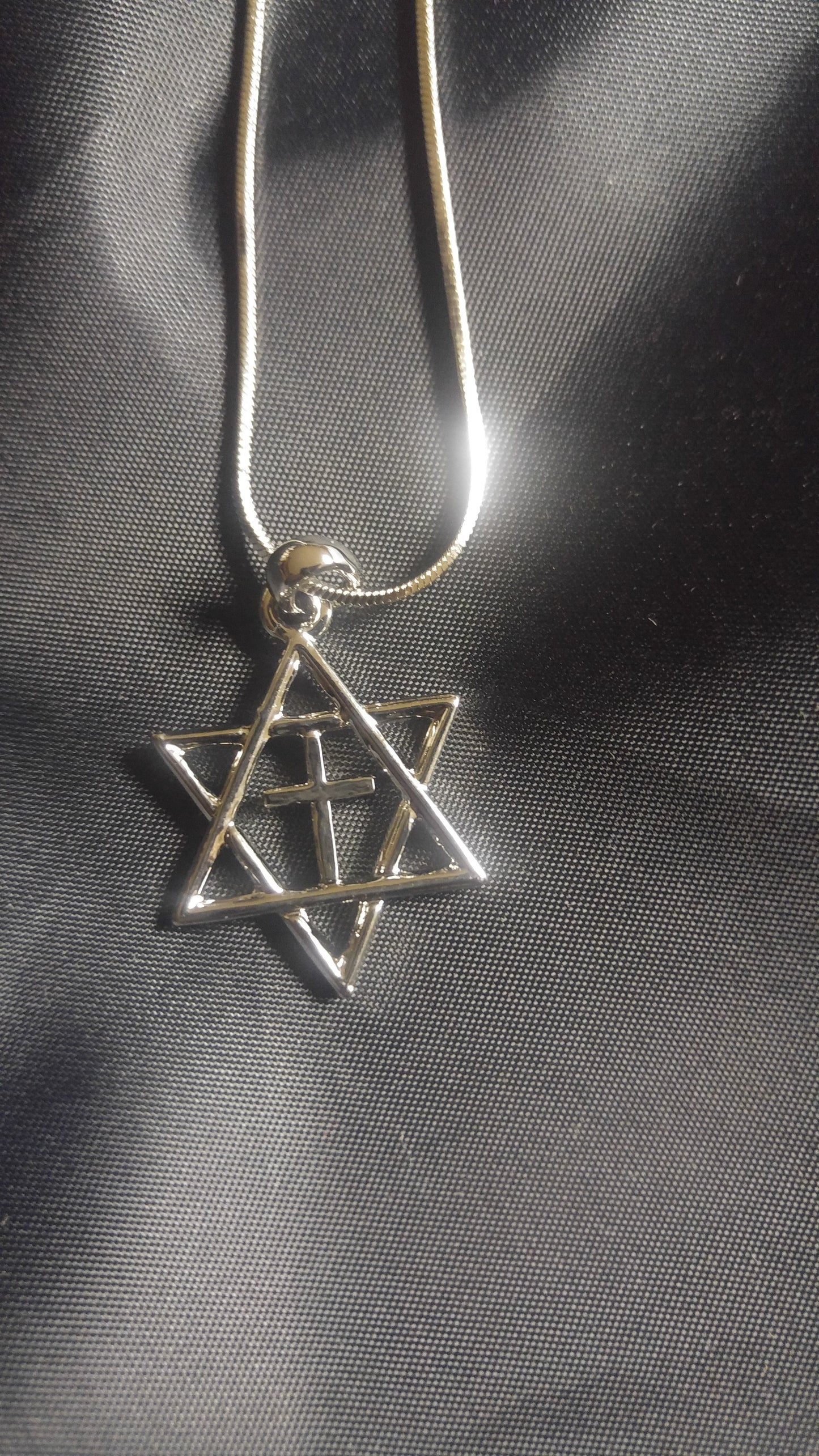 star of david with cross