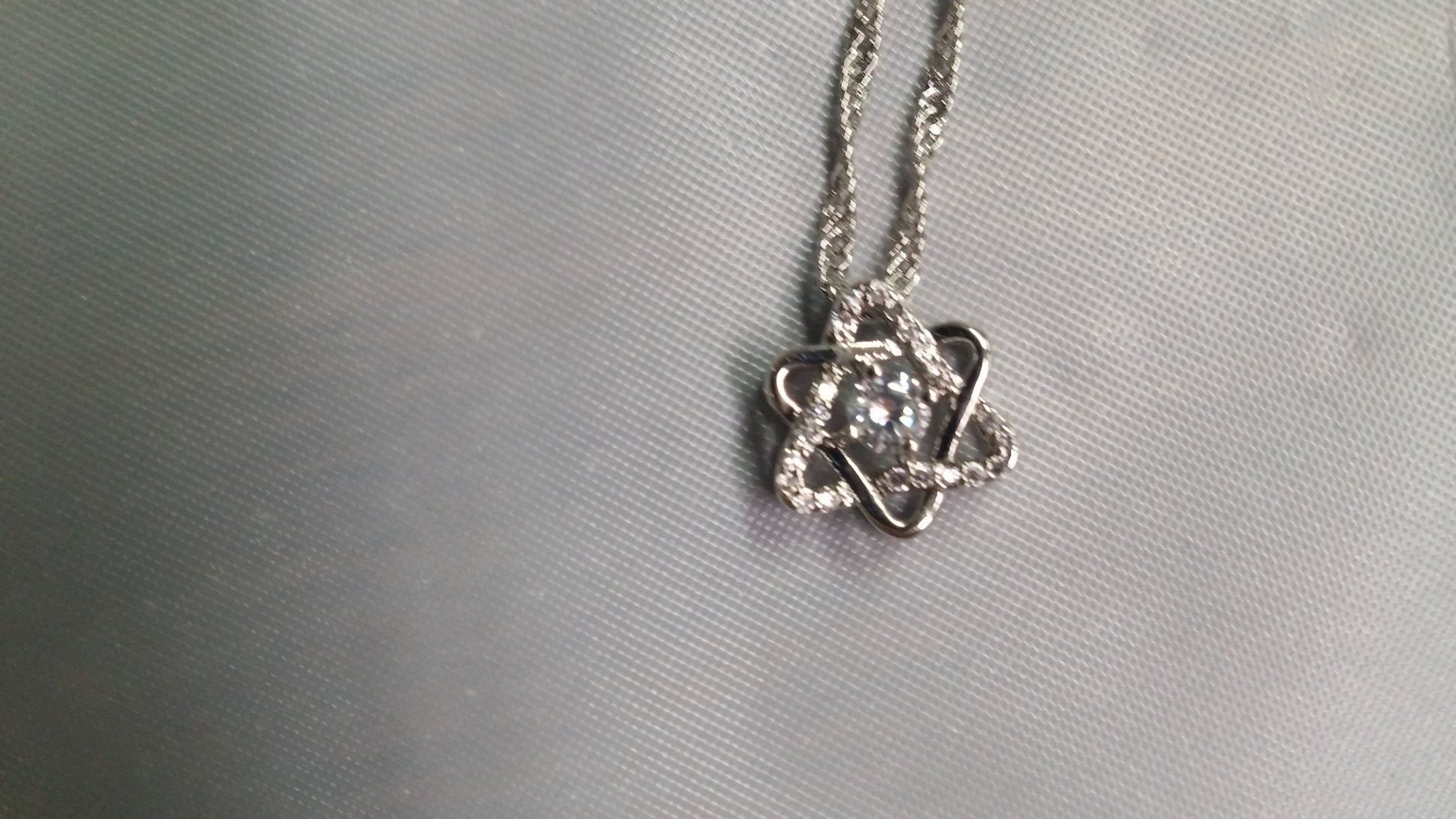 Star of David dainty Necklace - zircon - Rock of Israel Store