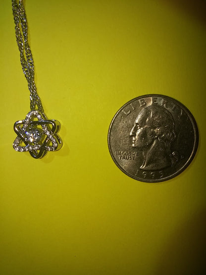 Star of David artistic necklace - Rock of Israel Store