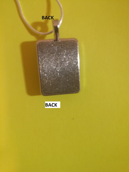 Israeli flag heart necklace - Rock of Israel Store