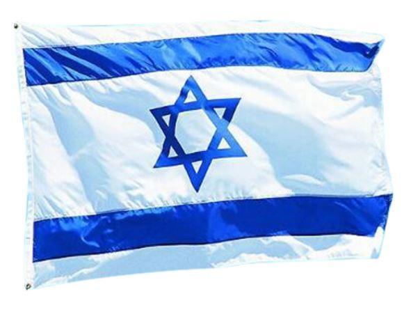 Israeli Flag  3 x 5 feet - Rock of Israel 