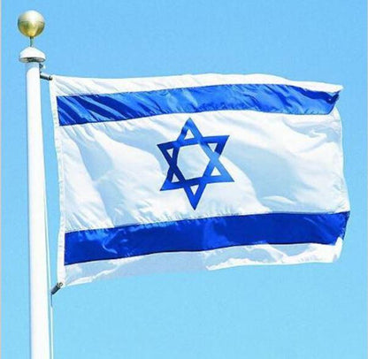 Israeli Flag  3 x 5 feet - Rock of Israel 