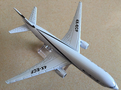 Israel Boeing 777 EL-AL Airlines Metal Diecast Model - Rock of Israel 
