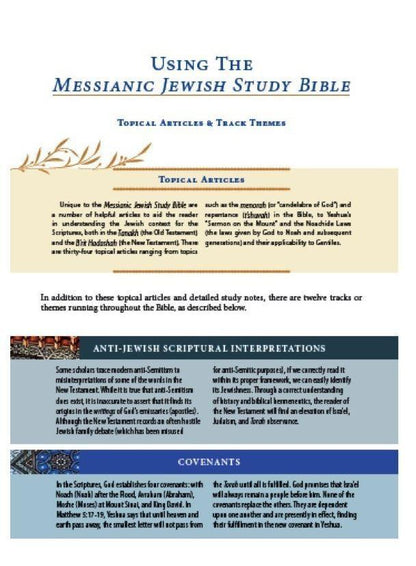 The Complete Jewish Study Bible: Illuminating the Jewishness of God's Word; Hardcover Edition - Rock of Israel 