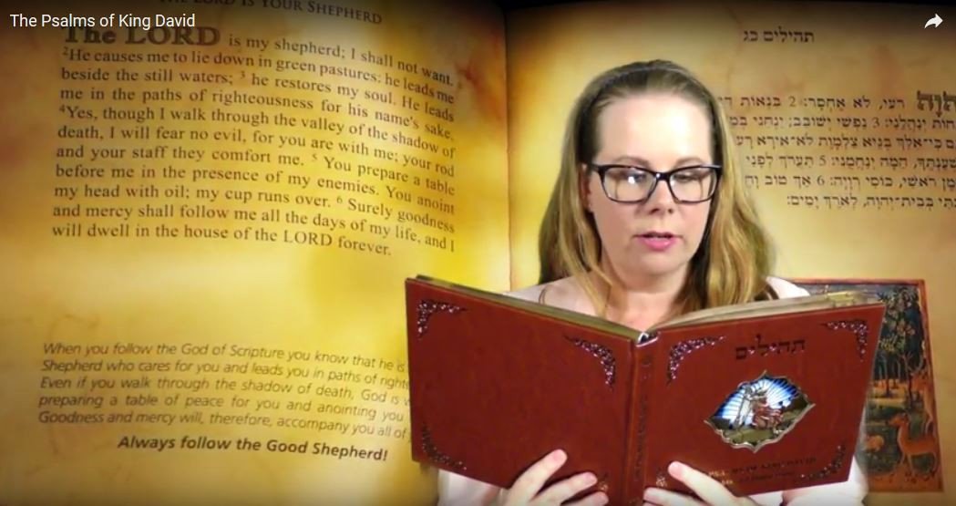 Tehiliim: THE PSALMS of King David. Coffee Table book. - Rock of Israel 