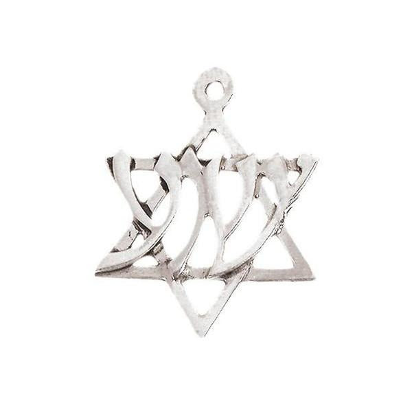 Necklace Sterling Silver "Yeshua" - Rock of Israel 