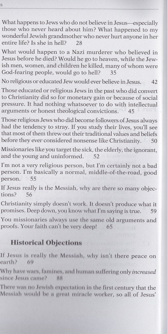 Answering Jewish Objections to Jesus - Volume 1 (General and Historical Objections) - Rock of Israel 
