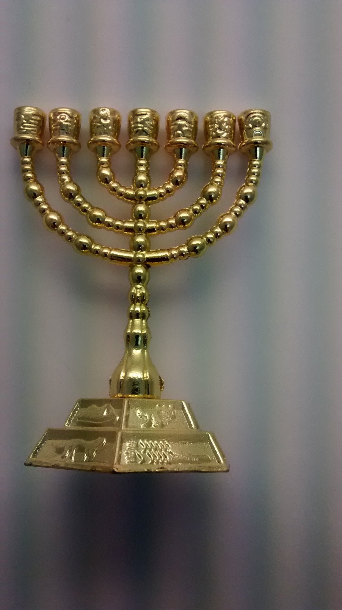 Small menorah - Rock of Israel 