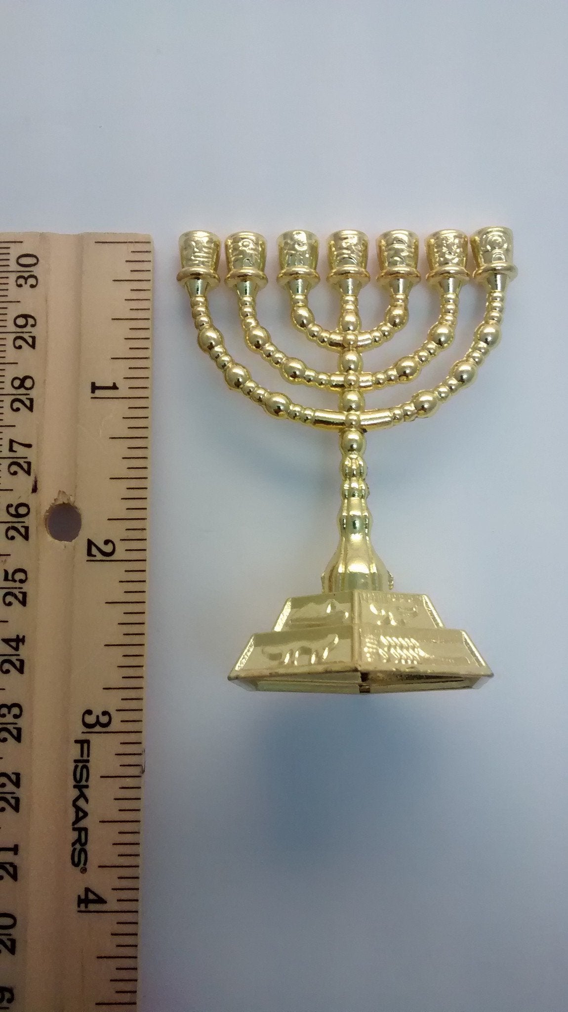 Small menorah - Rock of Israel 