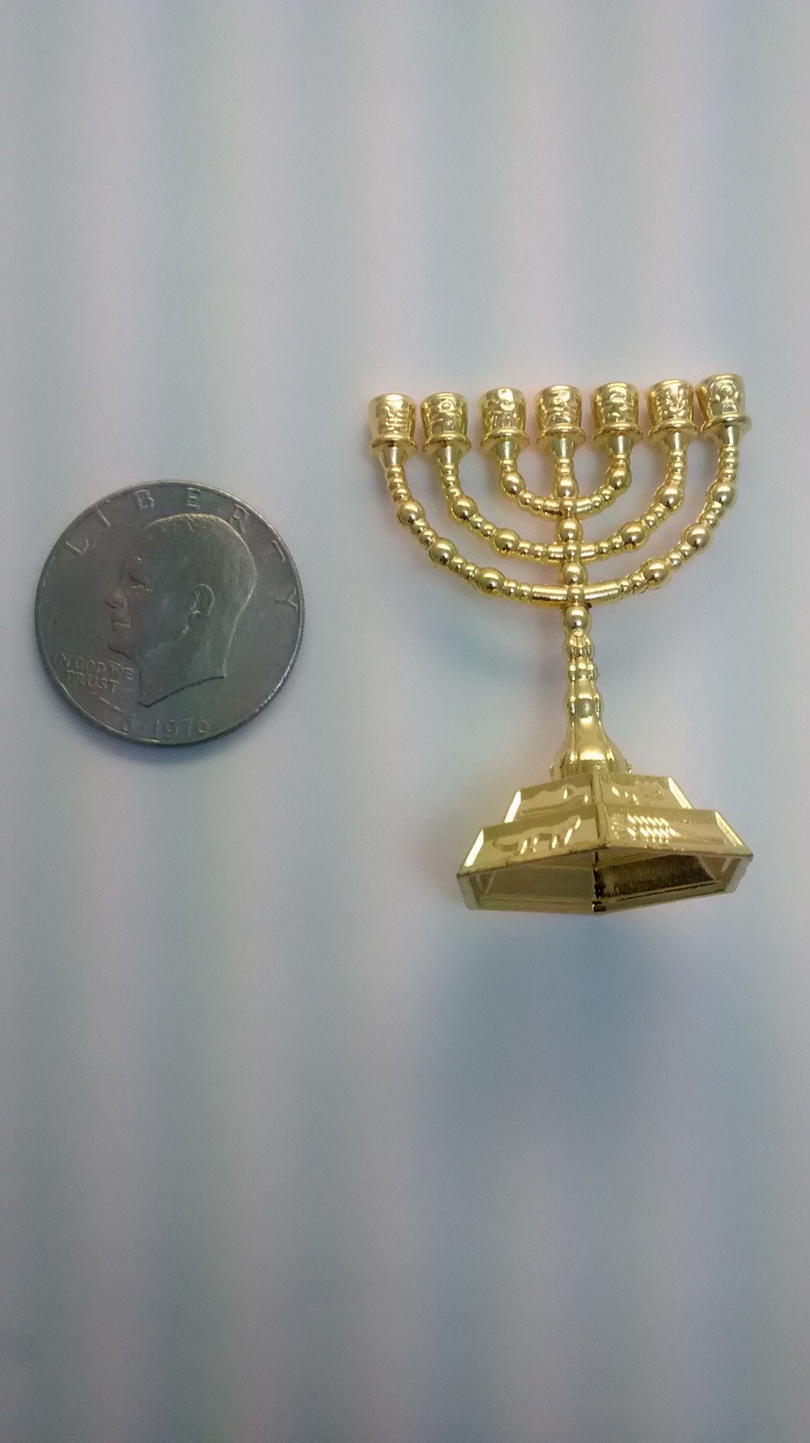 Small menorah - Rock of Israel 