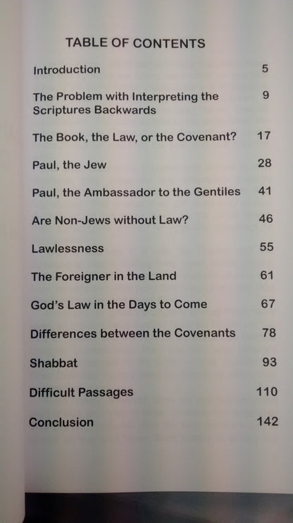 Torah and the New Covenant by Daniel Gruber - Rock of Israel 