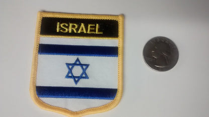 Israeli Flag Patch - Rock of Israel 
