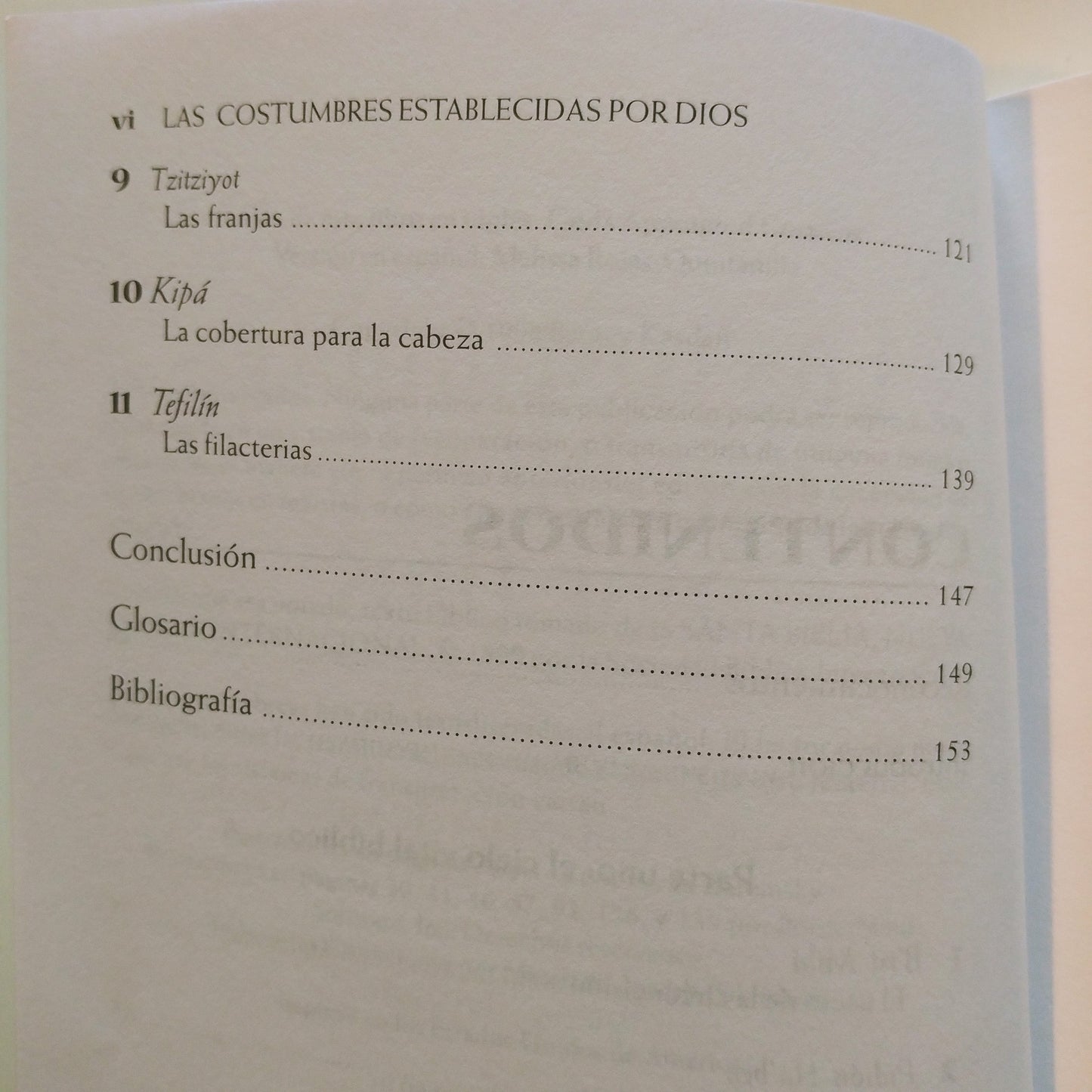 Las Costumbres Establecidas Por Dios:  (Spanish)