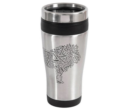 Names of God / Lion of Judah Traveler's Coffee Mug