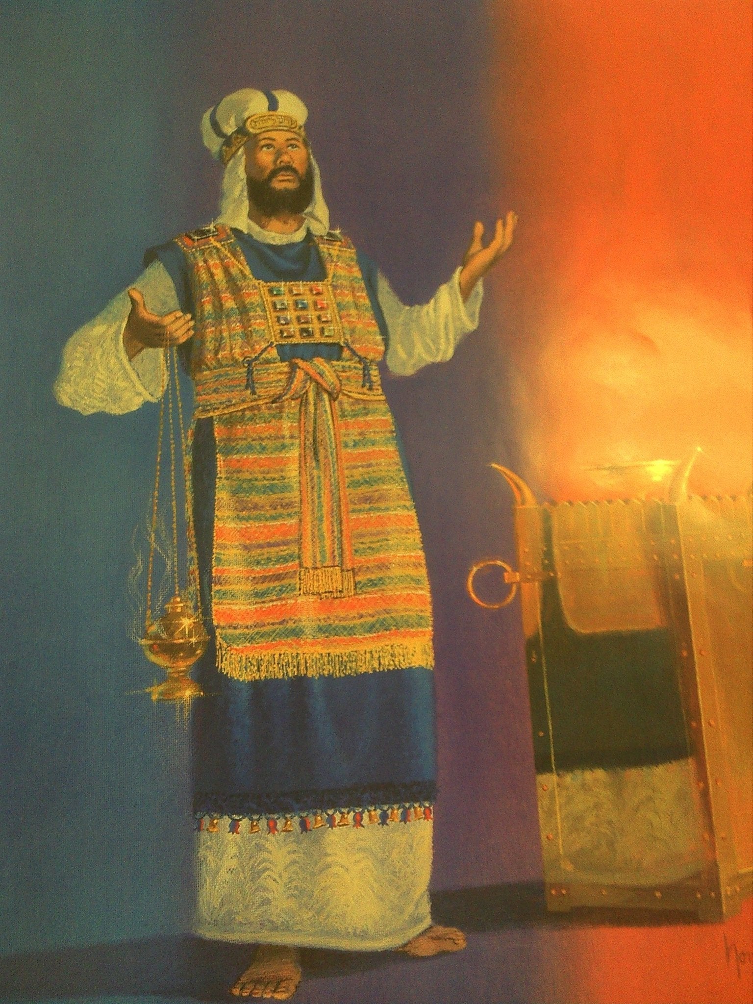 Aaron as High Priest - Rock of Israel 