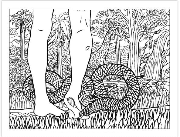 The Glory of the Messiah - Adult Coloring Book