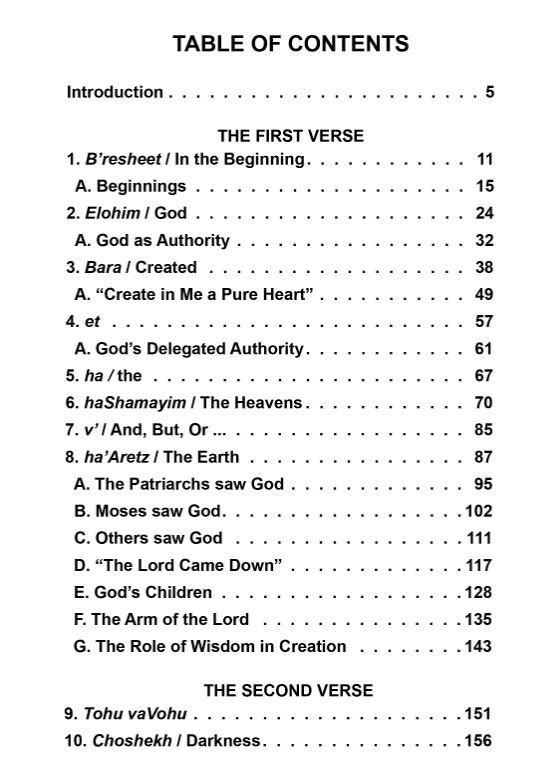 The End from the Beginning: A Midrash on the First Three Verses, Dan Gruber - Rock of Israel 