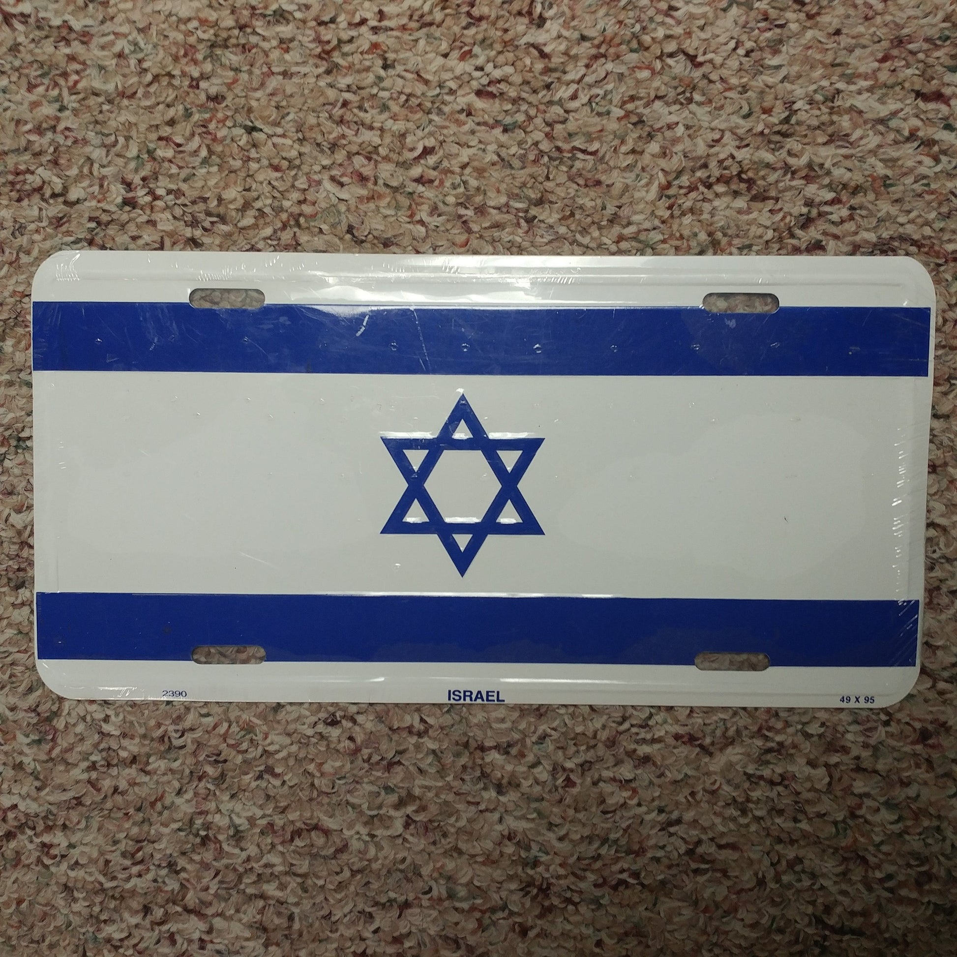 israeli license plate