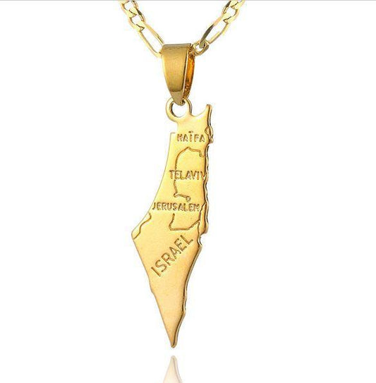 State of Israel necklace - Rock of Israel 