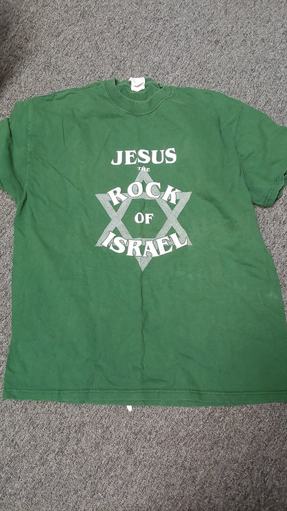 T-Shirt (pre-worn) Jesus the Rock of Israel