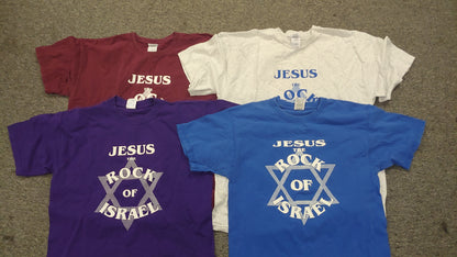 T-Shirt (pre-worn) Jesus the Rock of Israel