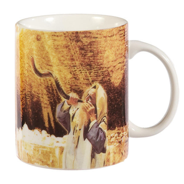 Shofar Mug - Rock of Israel 