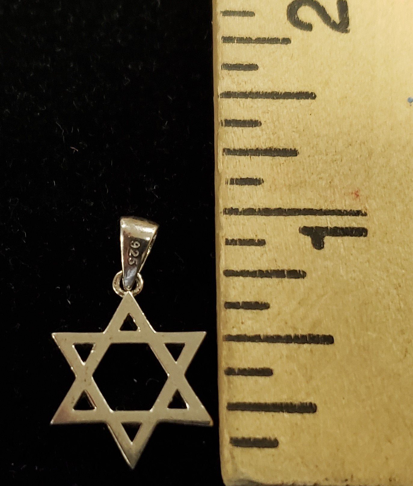 Jewish Star of David necklace. Silver 925 - Rock of Israel Store